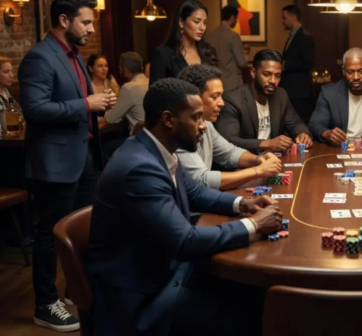 Pokeravond met vriendelijk spel bij Anna Wójcik-Wojeńska Nartnik Pool